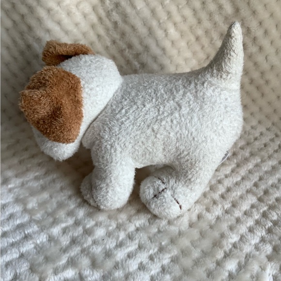 Old Navy 2004 Brown and White Stuffed Animal Dog Plush Puppy - Picture 6 of 10